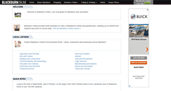 Desktop Screenshot of blackburnonline.org.uk